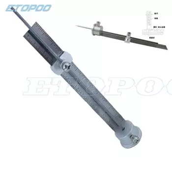 100 шт. высокоточная стальная структура, огнестойкий измеритель толщины покрытия, игла, антикоррозийный слой, толщиномер покрытия