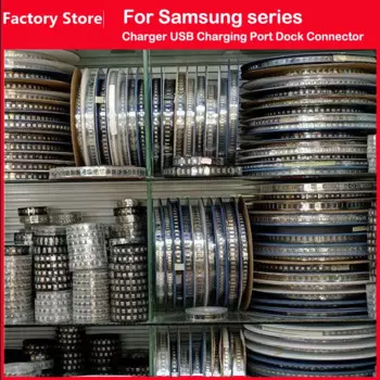 100 шт. зарядное устройство USB зарядный порт док-разъем для Samsung A20 A30 A50 A70 A51 A21s A01 A30s A20s A50s A11 A21 A31 A52 A02s A32