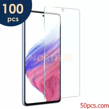 100 шт., защитная пленка из закаленного стекла для Samsung Galaxy A01 Core A11 A21 A21s A31 A41 A51 A71 4G