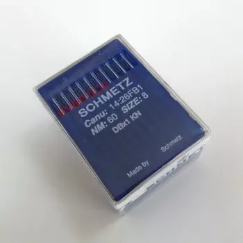 100 Швейные машинные иглы SCHMETZ DBX1 KN #60/8 для трикотажной ткани