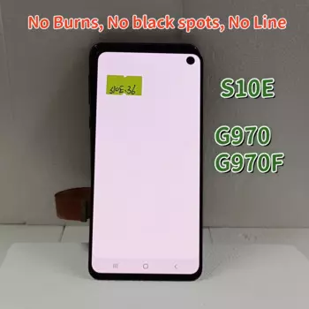 100% тест Super AMOLED ЖК-дисплей для Samsung Galaxy S10E Дисплей SM-G970F/DS G970F Сенсорная панель в сборе Дисплей с дефектом