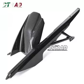 100% углеродное волокно, заднее крыло и крышка цепи, брызговик для BMW S1000R S1000RR M1000R M1000RR, аксессуары для мотоциклов с логотипом M