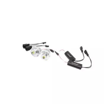 100 Вт светодиодные габаритные огни с ангельскими глазами, лампы для BMW 5 серии E60 E61 LCI галогенные фары 545i 550i 535i 530i 520i 2007-2010