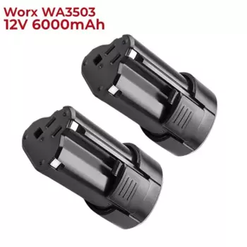 100% WA3503 6000 мАч 12 В сменная батарея для Worx WA3503 WA3504 WA3505 аккумуляторная батарея для электроинструмента