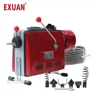 GUYX Профессиональная электрическая дноуглубительная машина для труб 600W