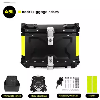 100L 80L 65L 55L Алюминиевый мотоциклетный шлем с ЧПУ для BMW R1200GS LC R1250GS F800GS LC ADV Хвостовые задние чехлы для инструментов Багажник