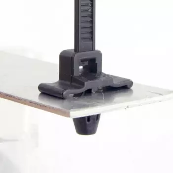 Стяжки для проводов с нажимным креплением, нейлоновые, 5 мм, x200, 100 шт.