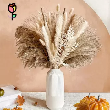 Букет сухоцветов пампасная трава YN HI FLOWER ENJOY YOUR LIFE