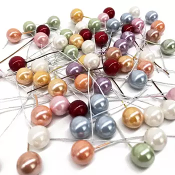 Искусственные фрукты и ягоды ZQCXLD, 100 шт