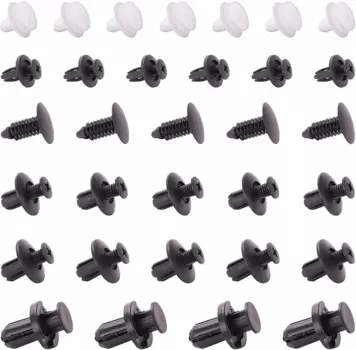 100 шт. разнообразные автомобильные крепежные зажимы, фиксаторы для кузова автомобиля, заклепки бампера, фиксаторы для дверной отделки, комплект крепежных застежек, автомобильные аксессуары