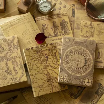 Декоративные крафт-бумаги leaffei для скрапбукинга 100 шт.