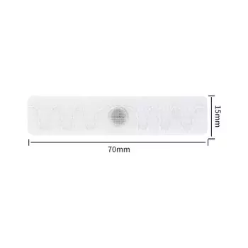 100pcs UHF RFID Woven Fabric Washable Laundry Tag For Garment Washing