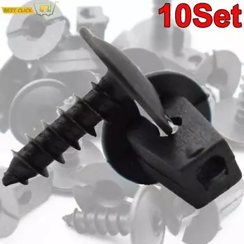 100X Plastic Rivet Клип бампер Fender Retainer крепежи для Форда GM Chrysler Jeep Wrangler 06 - 18 Dodge Avenger OE # 6506007AA