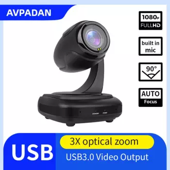 1080p usb камера HD Smart SKy Live YouTube веб-камера для ноутбука офиса встречи видеоконференции