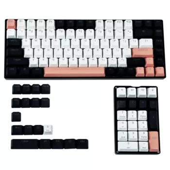 108 122 колпачки для клавиш с подсветкой Оливии Double Shot PBT OEM Profile для механической клавиатуры MX 104 87 84 68