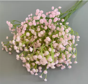 108Heads 60cm Babies Breath Artificial Flowers Plastic Gypsophila DIY Floral Bouquets For Handmade Wedding Party Home Decoration