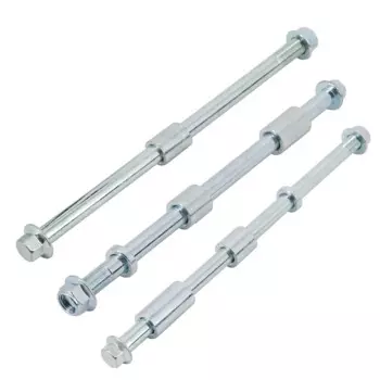 10 12 мм 200 мм/245 мм/270 мм + 3 Распорки, передняя задняя ось для велосипеда-внедорожника 70cc 90cc 125cc 140cc 200cc 250cc