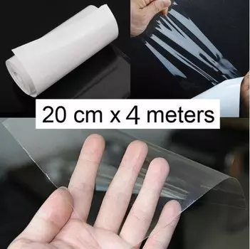 10/15/20 см x 4 м Защитная пленка для автомобиля, наклейка на бампер, капот, защитная пленка, виниловая прозрачная наклейка, аксессуары