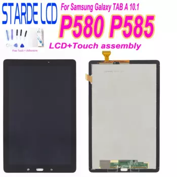 10.1" For Samsung Galaxy Tab A 10.1 P580N P580 P585 LCD Display Touch Screen Digitizer Assembly For SM-P580 SM-P585 Replacement