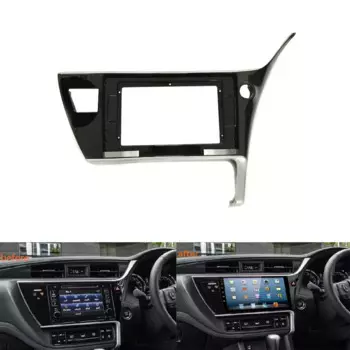 10.1 Inch Car Radio Fascia Frame 2DIN Install Panel Dashboard For Toyota Corolla 2017 DVD Audio Fitting Adaptor Dash Trim Kit