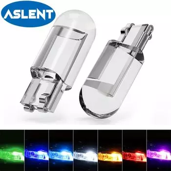 10/20/30 светодиодный т. светодиод T10 W5W WY5W 168 501 2825 COB автомобильный клиновидный парковочный свет Боковая дверь лампа приборная лампа освесветильник номерного знака автомобиля