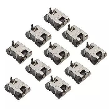 ALLiSHOP Micro USB Type C Connector 2Pin