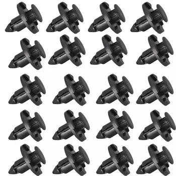 10/20/50 шт. 8 мм автозастежки заклепки зажимы автомобильный бампер дверная панель подкрылок зажим фиксатор для Nissan автомобильная обшивка зажим для гриля