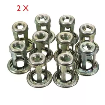 10/20 шт., автомобильные крепежные зажимы для багажника, для Audi A3 A4L A6L A8 Q3 Q5 Q7 Santana