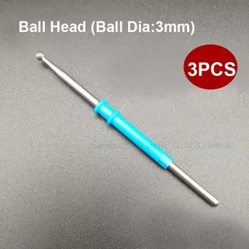 10/3 шт. Электрохирургический нож карандаш ESU головка нож/игла/шариковая форма лезвие головка лезвия электрод 2,36*70 мм ESU головка ручки