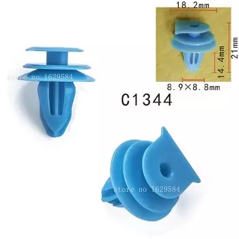 10/50/100/500 OEM зажимы для крепления крышки стеклоочистителя для Honda 90602-S5A-003 90602S5A003