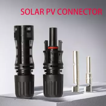 10/50/100 комплектов, водонепроницаемый разъем для солнечной батареи IP67, штекер и гнездо, клемма солнечного модуля, PV-разъем, 2,5/4/6 мм