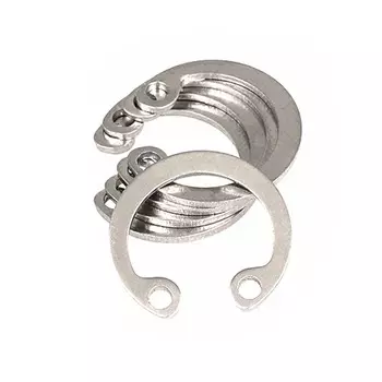 10/50 шт. M3 M4 к M40 GB893 304 нержавеющая сталь GB893 черное стальное отверстие подшипника Тип C внутренний стопорный зажим защелка кольцо