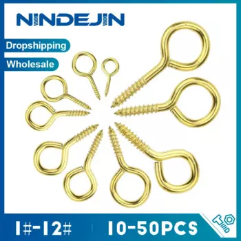 Винты люверсы NINDEJIN 10-50 шт.