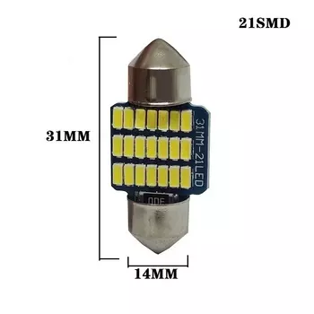 10/6x без ошибок C5W C10W 4014 лампочка для внутреннего освещения 31 36 39 41 мм