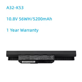 10,8 V 56WH/5200mAh A32-K53 Аккумулятор для ноутбука ASUS K43 K43E K43J K43S K43SV K53 K53E K53F K53J K53S K53SV A43 A53S A53SV A41-K53