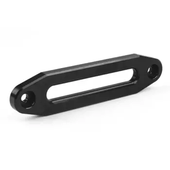10 дюймов 12000 DBS лебедка веревка направляющая Hawse алюминиевый Fairlead для внедорожника 4WD веревка Серебряная Веревка направляющая проводка направляющая черная