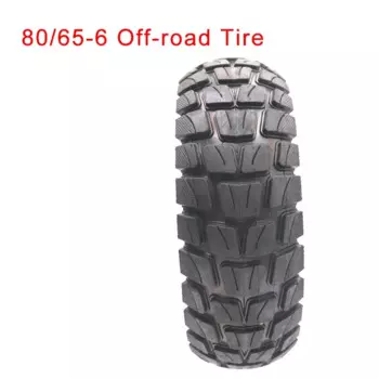 10-дюймовые пневматические шины 80/65-6 для электрического скутера, электровелосипеда 10X-6, Утолщенные, прочные, износостойкие шины, внутренние камеры