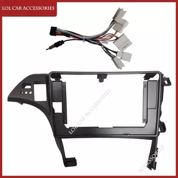 10-дюймовый автомобильный радиоприемник для TOYOTA Prius 30 2009-2015, Android стерео MP5 GPS-плеер, 2 Din, корпус панели, рамка, фасция, установка