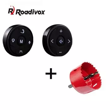 10-клавишный беспроводной Bluetooth автомобильный руль управления android, универсальный для DVD, GPS, мультимедийное радио, кнопки дистанционного управления