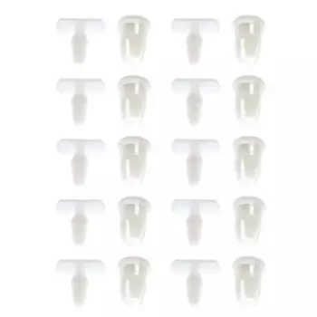 10 комплектов автозажимов для крепления, боковая юбка, дверной порог, панель, подкладка, ремонтные зажимы для отделки для Mercedes Benz