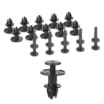 10 комплектов, клипсы для прокладки на порог и юбку автомобиля #07147122912 для BMW 3 серии E90 E91 E92 E93