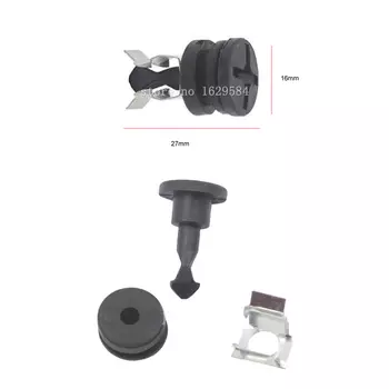 10 комплектов крепежных зажимов для обшивки крышки двигателя, колышек N 90801101 Для Audi VW Seat Skoda N 90565301 Шираube Verschlusszapfen Верхоleidung