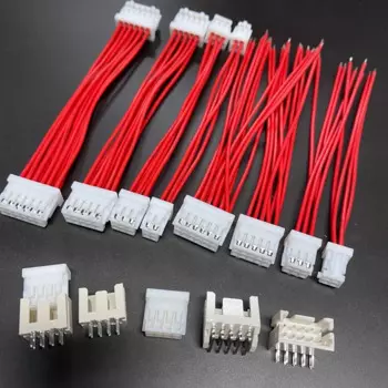 10 комплектов XHD2.54mm одиночный женский корпус 20 см проводной разъем двойной 2x2-8P Замена часов DF1B с прямым/прямым углом штырьковой вкладыш