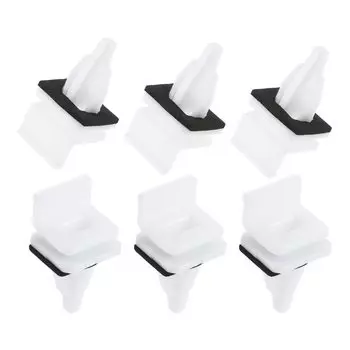 10 комплектов, зажимы для крепления панели на порог боковой юбки для Honda Accord Civic, для Acura Legend Vigor Integra, замена 91513-SM4-000