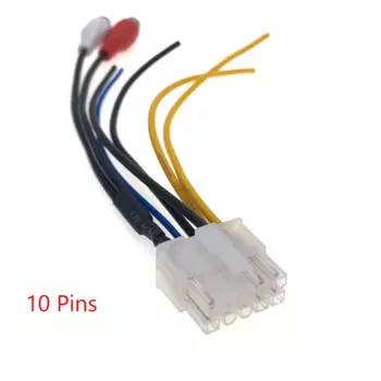 10-контактный автомобильный Стереоусилитель мощности, сабвуфер, RCA для Pioneer Body zzeria TS-WX710A TS-WX70DA TS-WX610A WX88A