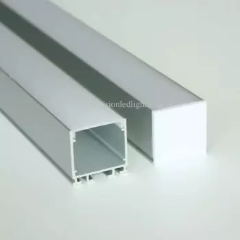 10 м (10 шт.) в партии, 1 м в 1 шт., алюминиевый светодиодный профиль для светодиодных лент, алюминиевый корпус светильник ленты