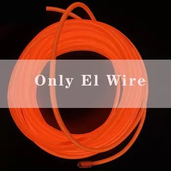 10 м/5 м/3 м/1 м EL-провод освещение с неоновыми огнями DIY комбинированные разноцветные огни AA батареи USB Выпускной светодиодный полоски