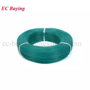 10 метров 1,3 мм ПВХ электронный кабель из луженой меди 26AWG светодиодный кабель, изолированный ПВХ провод, 26 awg удлинитель для подключения провода 10 м