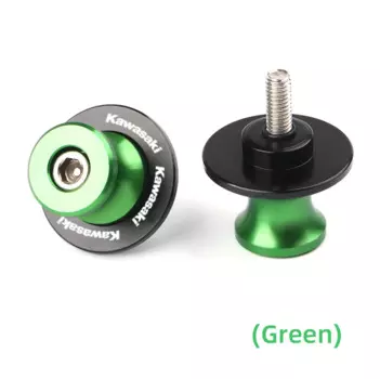 10 мм катушка Swingarm слайдер стенд винты Мотоциклетные аксессуары для Kawasaki Ninja 250R EX250 300 EX300 400R ER-4N 500 EX500