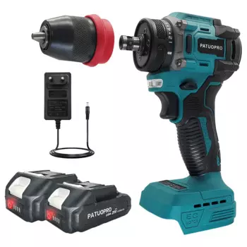 Аккумуляторный шуруповерт-дрель PATUOPRO 10 мм 18В